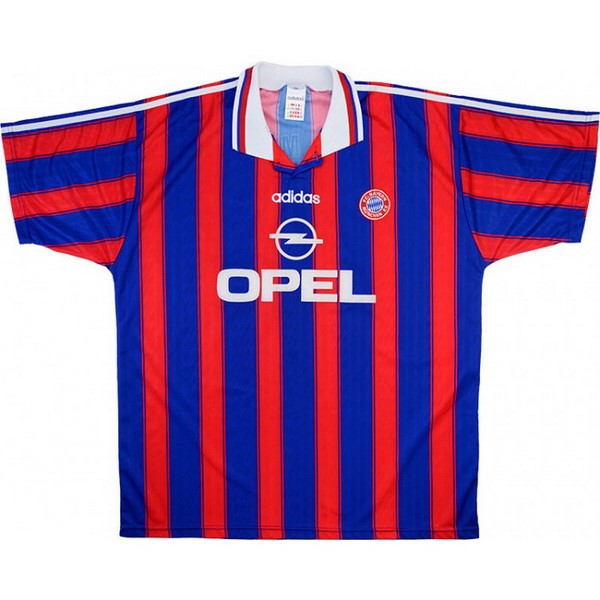 Tailandia Camiseta Bayern 1st Retro 1995 1997 Azul Rojo